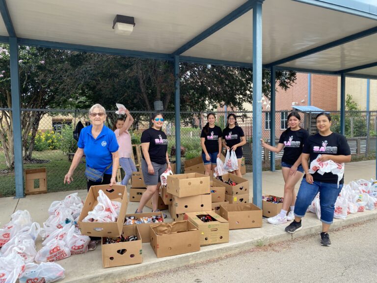 Food Distribution Event Serves 125 Families