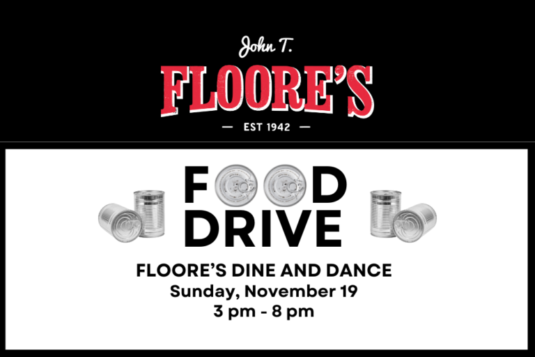 Food Drive at John T. Floore’s Country Store