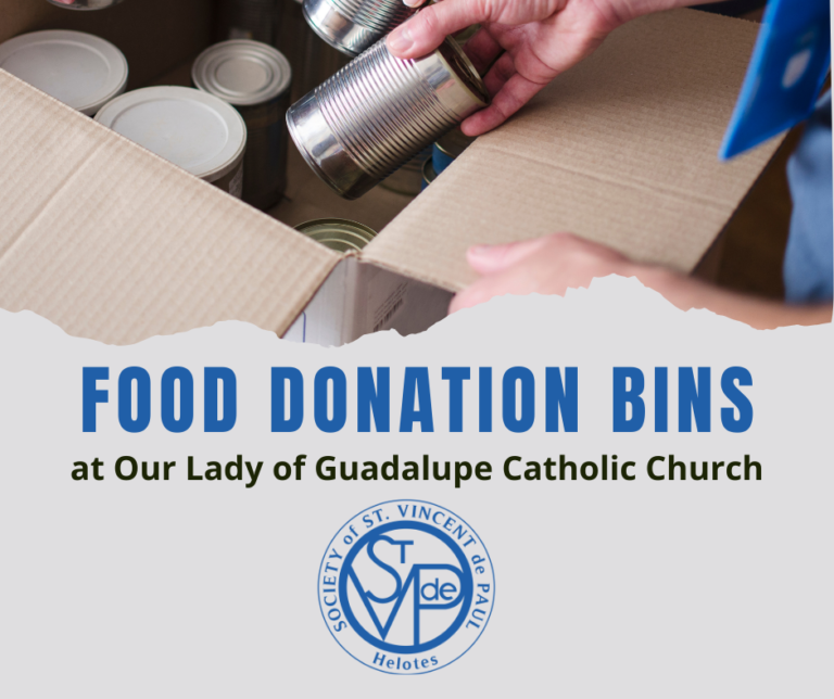 St. Vincent de Paul Food Donation Bins