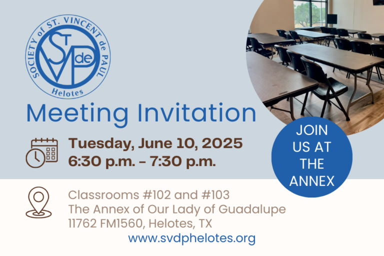 SVDP Membership Meeting