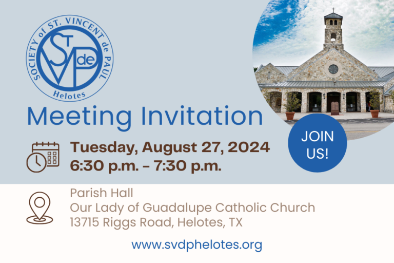 SVDP Membership Meeting