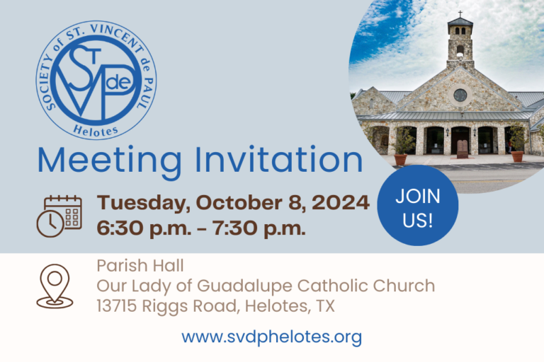 SVDP Membership Meeting