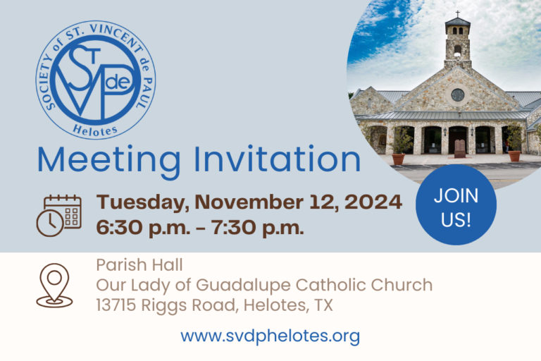 SVDP Membership Meeting