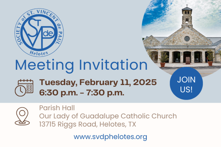 SVDP Membership Meeting