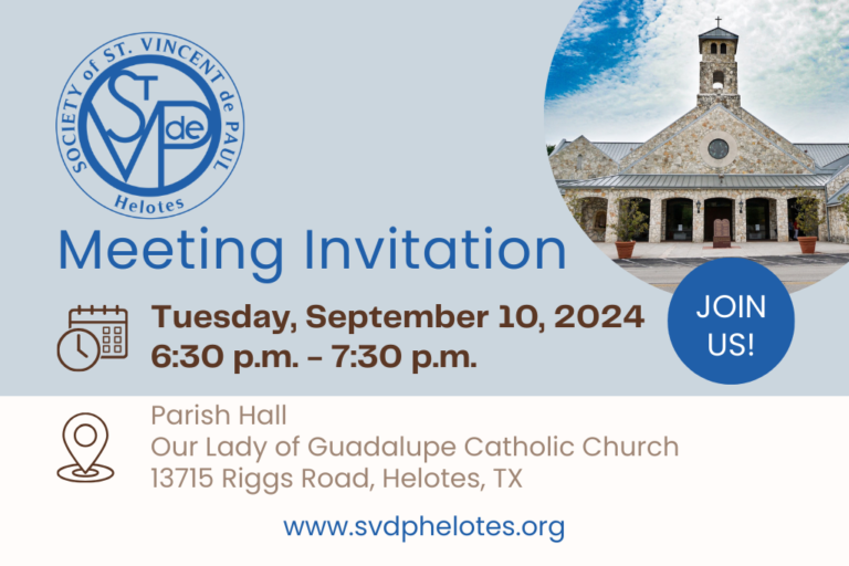 SVDP Membership Meeting