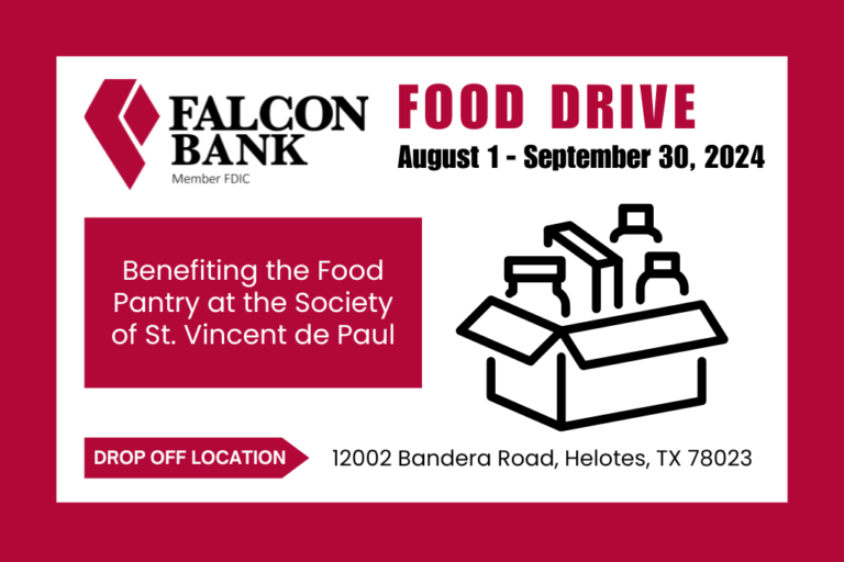 Falcon Bank Food Drive